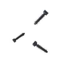 2 Parafuso Fixação Abraçadeira Nylon Enforca Gato Automóvel
