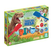 Jogo Infantil Tapa Na Mesa Dinos 48 Pares - Nig 0167