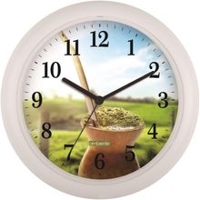 Relógio De Parede Ambiente Ref: 119039-021 Branco Chimarrão