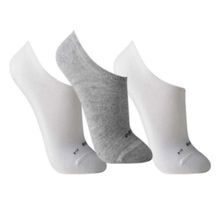 Kit 3 Meias LUPO Sport - Cinza/Branco - 03270 | Pau a Pique
