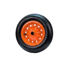 Roda Completa Carrinho de Mão Aço Carbono 8pol 45 50 e 60L