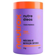 Máscara de Nutrição Intensa Neutrox Nutre Óleos 1kg