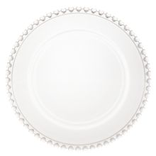 Sousplat de Cristal de Chumbo Coração 32cm Lyor