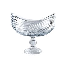 Centro De Mesa Oval Com Pé Linum Studio Crystal