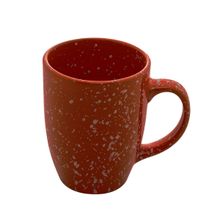 Caneca de Cerâmica Flocos Marrom 270ml Lyor