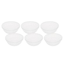 Conj. 6 Bowls de Vidro Sodo-Cálcico King 11,5x5cm Lyor