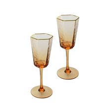 Conj. C/ 2 Taças P/ Vinho Geometric Blush We Make