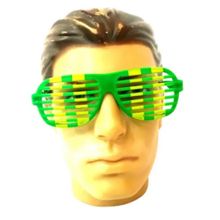 Oculos Persiana Brasil S/lente Copa Do Mundo 2022 Unidade
