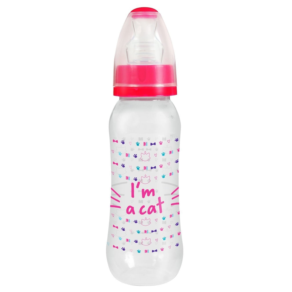 Mamadeira I Am Cat Gatinha Marie 240ml 0536 - BabyGo