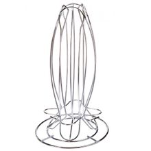 Suporte para 24 Capsulas Nespresso Cromado 13,5x25,5cm Lyor