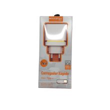 Carregador Tipo C 3.1A 2USB Hmaston Y44 - Tudo em Caixa