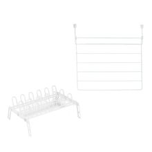 Varal Dobravel para Porta e Sapateira Branca para 9 pares