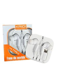 Fone De Ouvido Earphones Type-c Kaidi - Kd-733