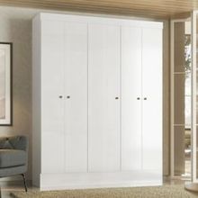 Guarda-Roupa Demóbile Ártico com 5 Portas e 135cm de Largura