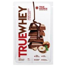 Proteína True Whey Chocolate com Avelã Sachê True Source 32g