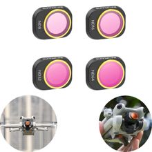 Kit com 4 Filtros ND 8/16/32/64 para Drone DJI Mini 4 Pro