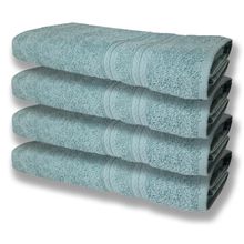 4 Toalhas Super Felpudas Grande e Grossa Algodão 80x150 Itália Soft Beka