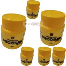 Kit 6 Pomadas Micosan 3 Meses de Uso Diário Contra Manchas