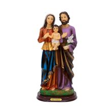 Sagrada Família 31.5cm - Enfeite Resina - Tudo em Caixa