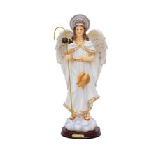 São Rafael 41cm - Enfeite Resina - Tudo em Caixa