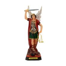São Miguel 30cm - Enfeite Resina - Tudo em Caixa