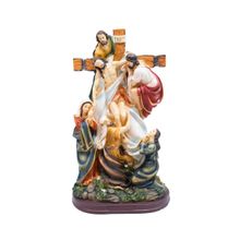 Descrucifixo De Jesus 32cm - Enfeite Resina - Tudo em Caixa