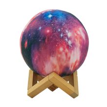 Luminária Globo Galáxia Troca 8 Cores 19x14x14cm - Tudo em Caixa
