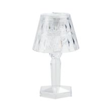 Luminária Abajur Transparente 11.5x7cm - Tudo em Caixa