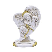 Estatueta Anjinho 9.5cm - Enfeite Resina - Tudo em Caixa