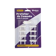 Protetor De Tomadas 9 Peças Western