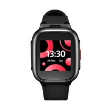 SeniorWatch 4G + Wi-Fi com Chamada por voz + Localização GPS + Monitor cardíaco + Oxímetro + Botão SOS - Preto - P9202 P9202