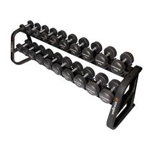 Kit 10 Dumbells Emborrachado Deluxe 12 A 30 Kg (Total 420 Kg ) Wellness - WK088 WK088