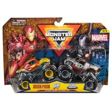 Carrinho Monster Jam Homem de Ferro Vs Máquina De Combate - Sunny 3342