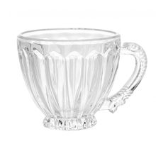 Jogo 2 Xicara de Cha ou Cafe Cristal Imperial 200ml - Lyor