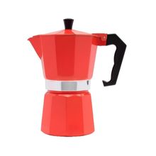 Cafeteira Italiana Vermelha 6 Xícaras - Mimo Style