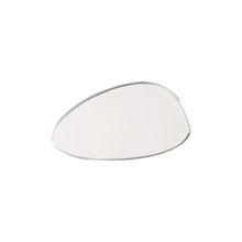 Bandeja de Acrílico Hara Transparente Orgânica 29x24 cm