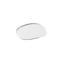 Bandeja de Acrílico Hara Transparente Orgânica 18x15 cm