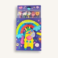 Unicórnios! Colorir é divertido - Se divirta com 50 adesivos