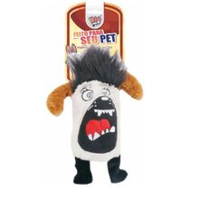 Brinquedo Monster Dog Preto de Pelúcia para Cães - BBB Pet