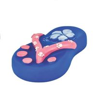Brinquedo Chinelo Americano de Vinil para Cães - Cores Sortidas - BBB Pet