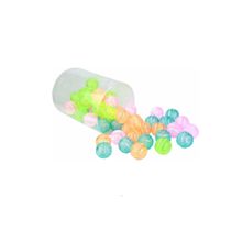 Brinquedo Bola Noise para Gatos - Pote com 50 un. - Cores Sortidas - BBB Pet