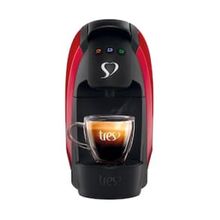 Máquina de Café Espresso 3 Corações Luna Automática 600ml - Vermelha