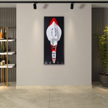 Quadro 3D Carenagem Carro Fórmula 1 Cockpit Maclaren MP4/4 Senna 1988 G53 - Gran Belo