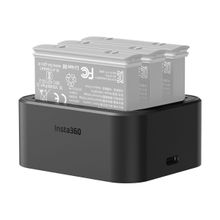Carregador Triplo Fast Charge Hub Original para Insta360 X3