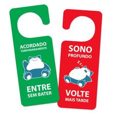 Aviso de porta Sono Profundo - Beek