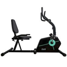 Bicicleta Ergométrica Horizontal Acte Sports E29 - Preto/Azul