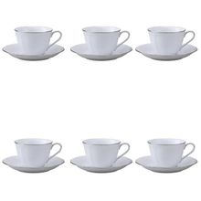 Jogo de xícaras para café Noritake Princess Bouquet 6 peças