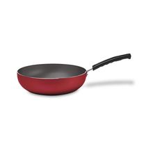 Wok em alumínio Brinox Saffron 28cm vermelho