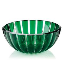 Saladeira bowl em bio plástico Guzzini Dolcevita 20cm esmeralda