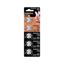 Cartela C/ 5 Pilhas Moeda Duracell Lítio 3V CR-2032 - AC2418